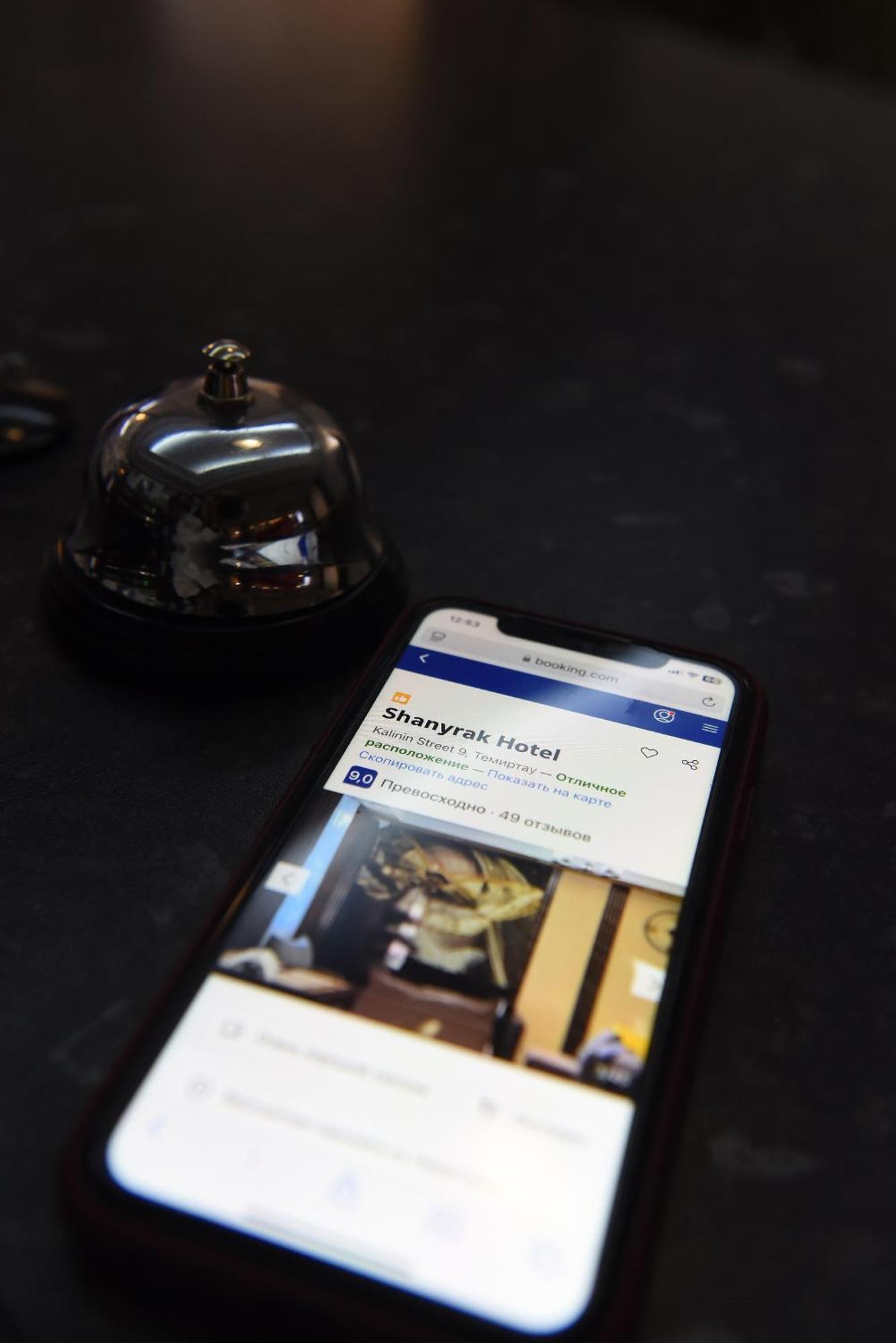 Shanyrak Hotel Temirtau Eksteriør bilde